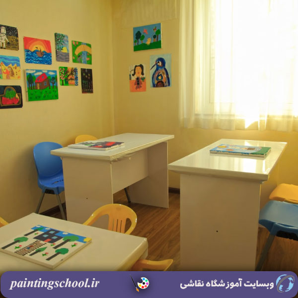 فضای زیبای آموزشگاه نقاشی درنیکا - وبسایت آموزشگاه نقاشی